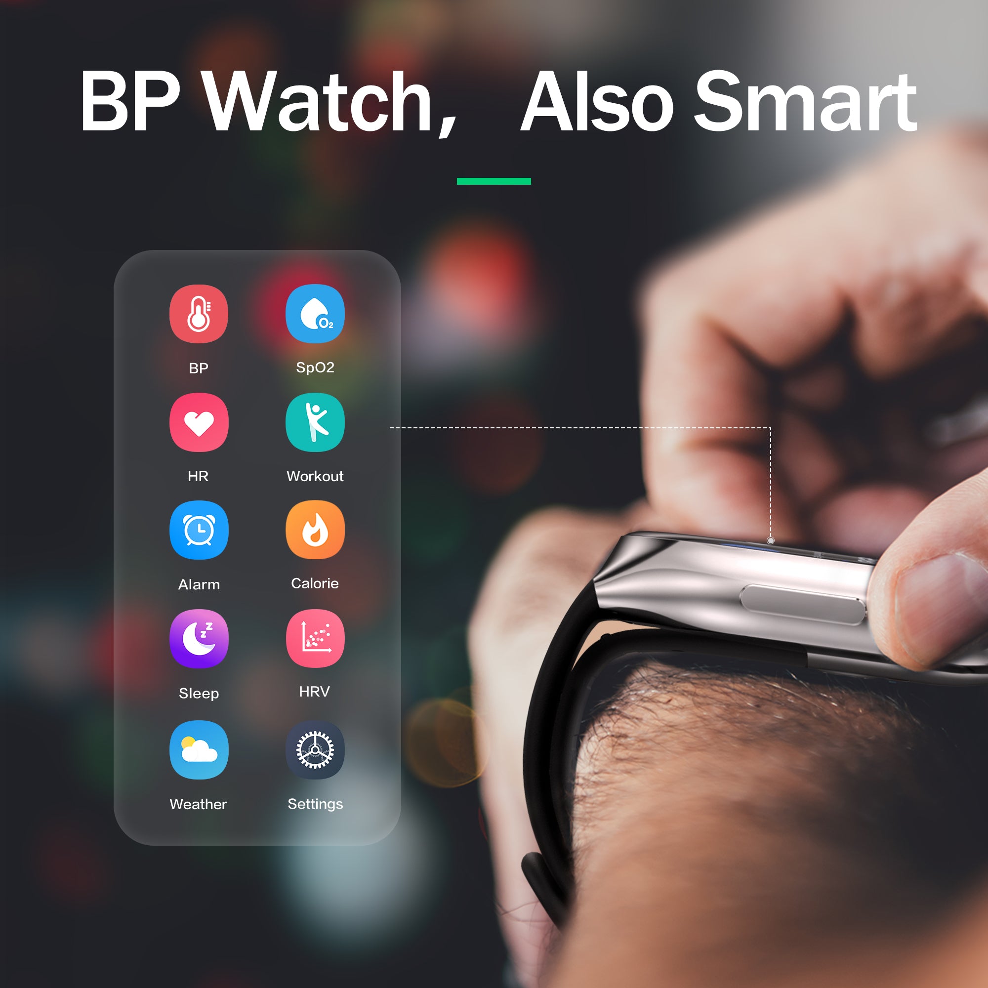  Blood Pressure Watch, YHE BP Doctor Pro Wrist Monitor